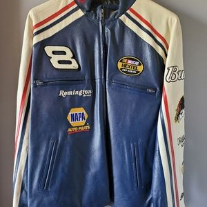 Vintage Chase Authentic NASCAR Leather Jacket